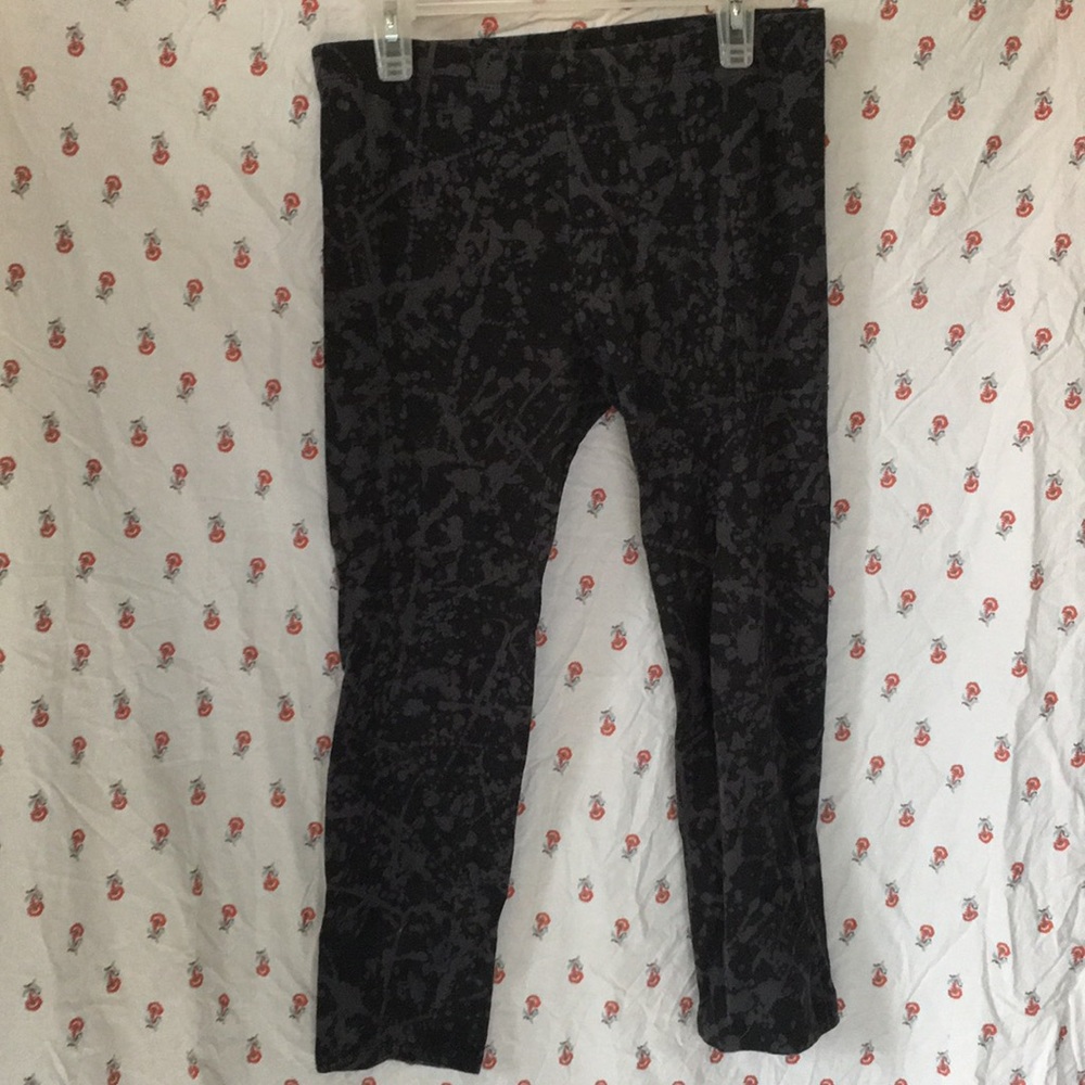 Splatter Paint Pattern Yoga Pants